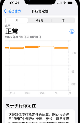 塔城iPhone手机维修如何在iPhone开启'步行稳定性通知'