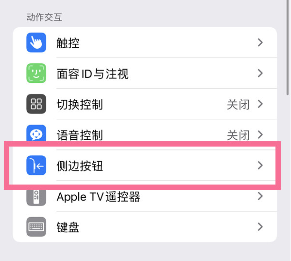 塔城苹果14维修店分享iPhone14 Plus侧键双击下载功能关闭方法 