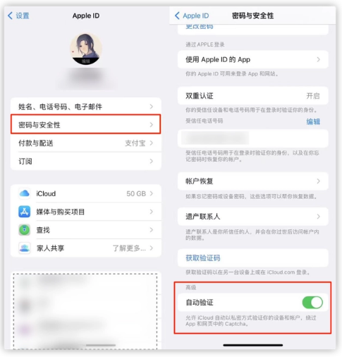 塔城苹果手机维修分享iOS 16 自动验证功能开启方法 