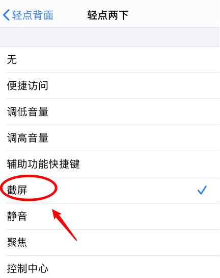 塔城苹果手机维修分享iPhone12如何启用双击截屏 
